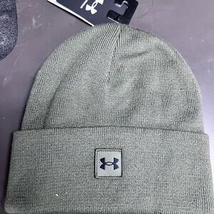 $25 NEW with TAGS MEN'S Under Armour Green Beanie Knit Cap Hat NEW ❤️